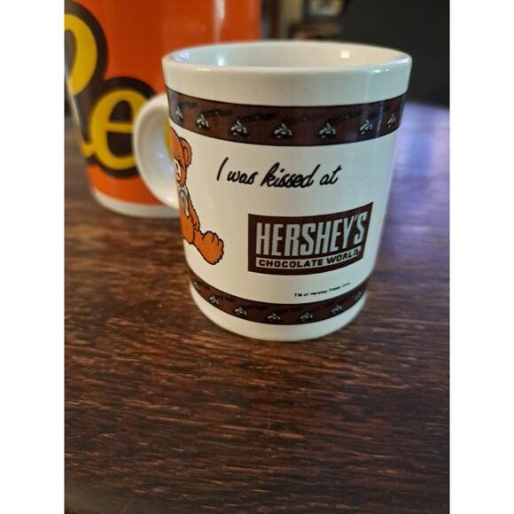 HERSHEY PARK PA I Was Kissed At Hershey 3” Bear Small Mug Coffee Cup Mug - Picture 1 of 6